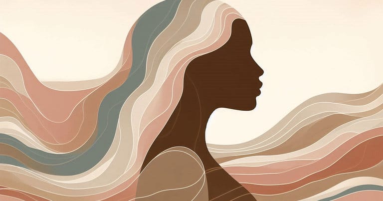 Panoramic abstract illustration of soft, flowing energetic waves, representing the rediscovery of hidden somatic knowledge.