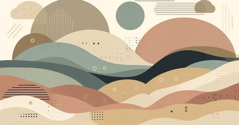 Educational wellness visual symbolizing calm learning and self-reflection