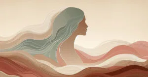 Educational illustration symbolizing awareness, balance, and reflective learning