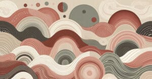 Wellness-focused illustration expressing safety, presence, and mindful attention