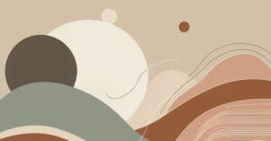 Minimal wellness visual symbolizing thoughtful awareness and emotional calm