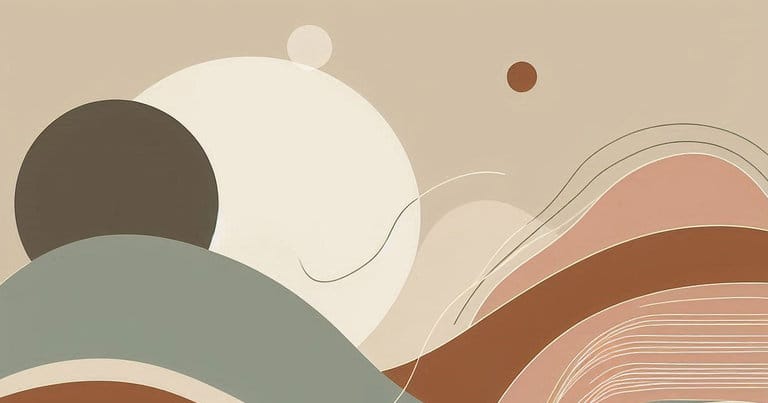 Minimal wellness visual symbolizing thoughtful awareness and emotional calm