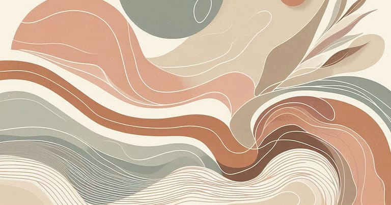 Abstract educational wellness illustration symbolizing calm awareness, inclusion, and mindful learning