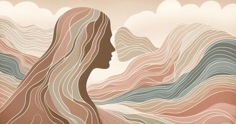 Horizontal abstract illustration showing soft merging shapes, representing the boundary between compliance and true consent.