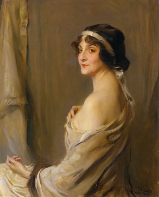 Portrait Marie Bonaparte by Philip de László, 1921, wikipedia.
